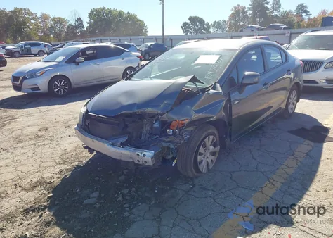 2012 Honda Civic Lx из США, поврежденный, VIN 19XFB2F54CE089554